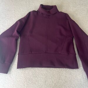 Calia by Carrie Underwood. Deep purple soft sweater. Cowl neck.